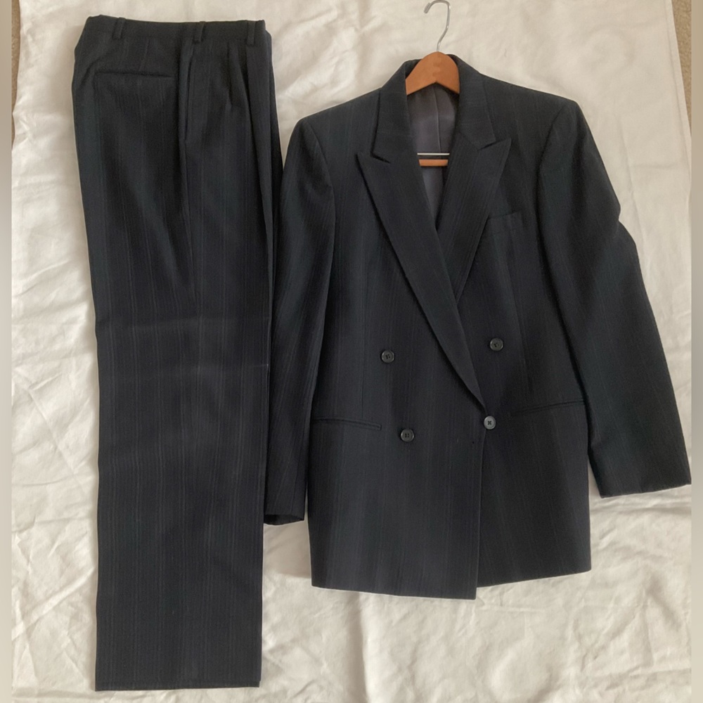 Men’s Dior double-breasted wool suit